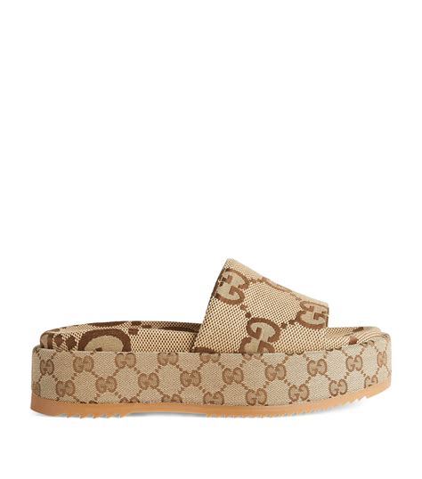 tan gucci sandals|gucci sandals original.